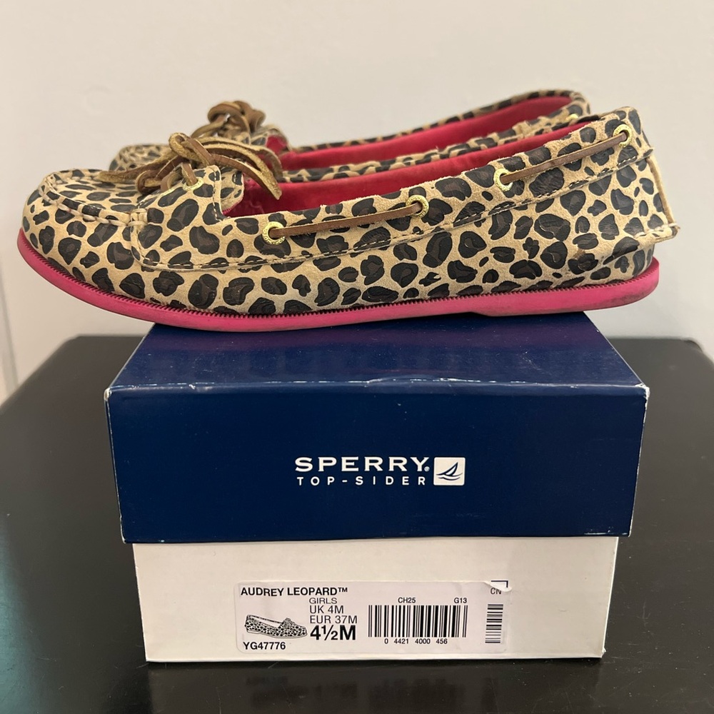 Sperry Audrey Leopard